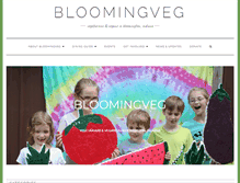 Tablet Screenshot of bloomingveg.org